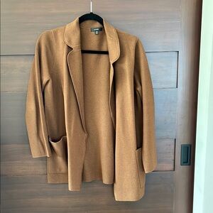 J. Crew Tan Knit Cardigan